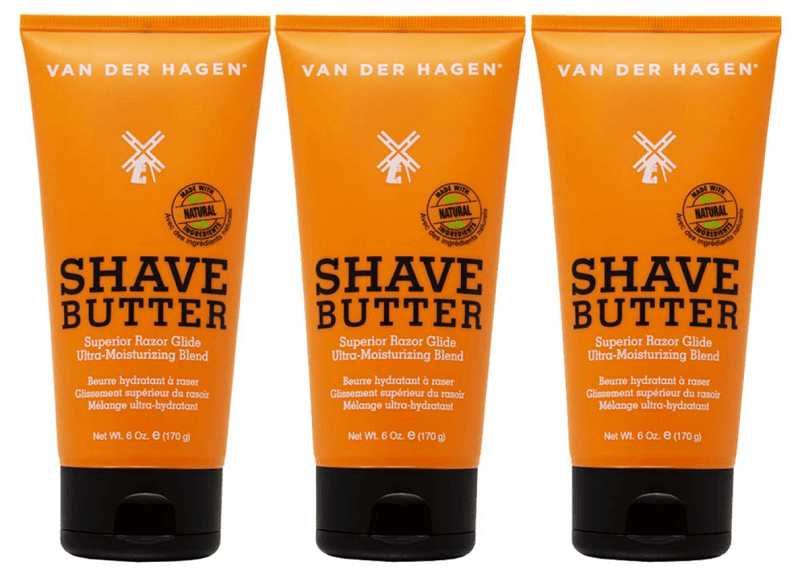 Shave butter for your balls